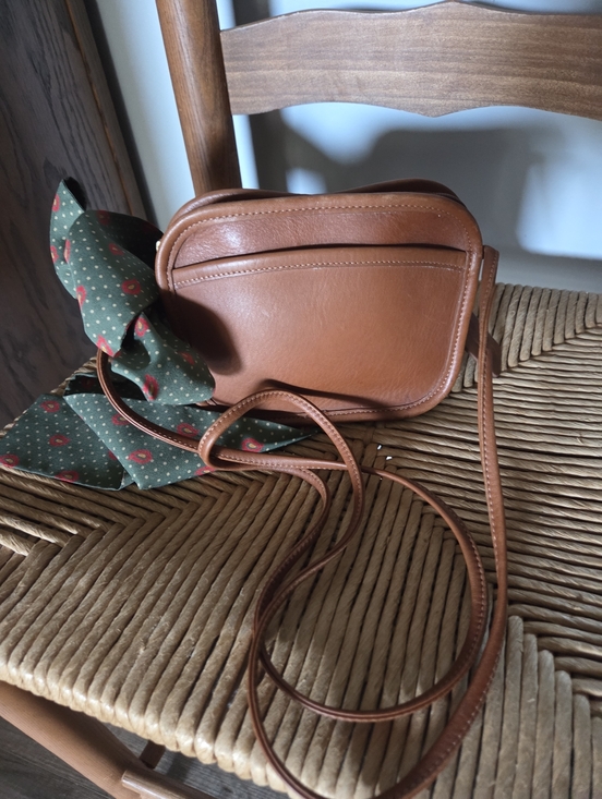 Coach Handbags - Coach VintageMiniLeather AbbieZipperCrossbody C4D9935USA